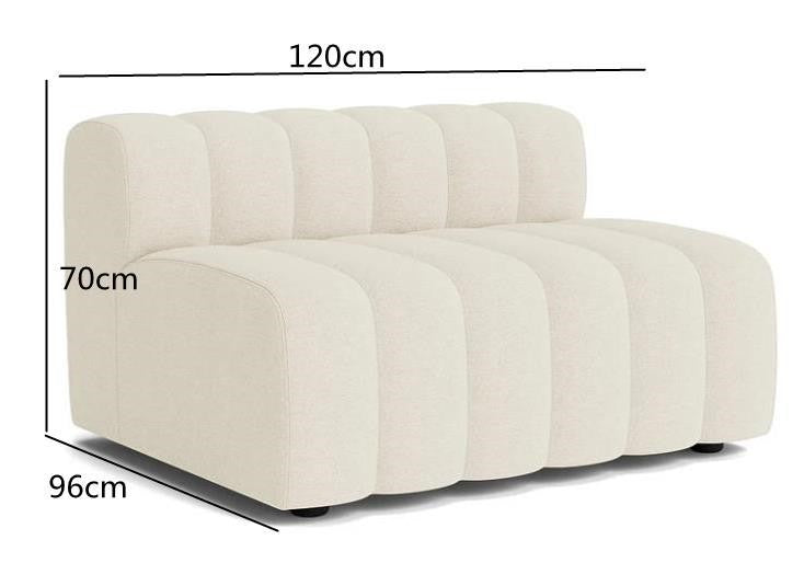 Buy farmhouse furniture Clay Ridge • Beige Modern Luxury Minimalist Farmhouse Modular Sofa Sectional Couch - Modern Cottage Farmhouse Furniture