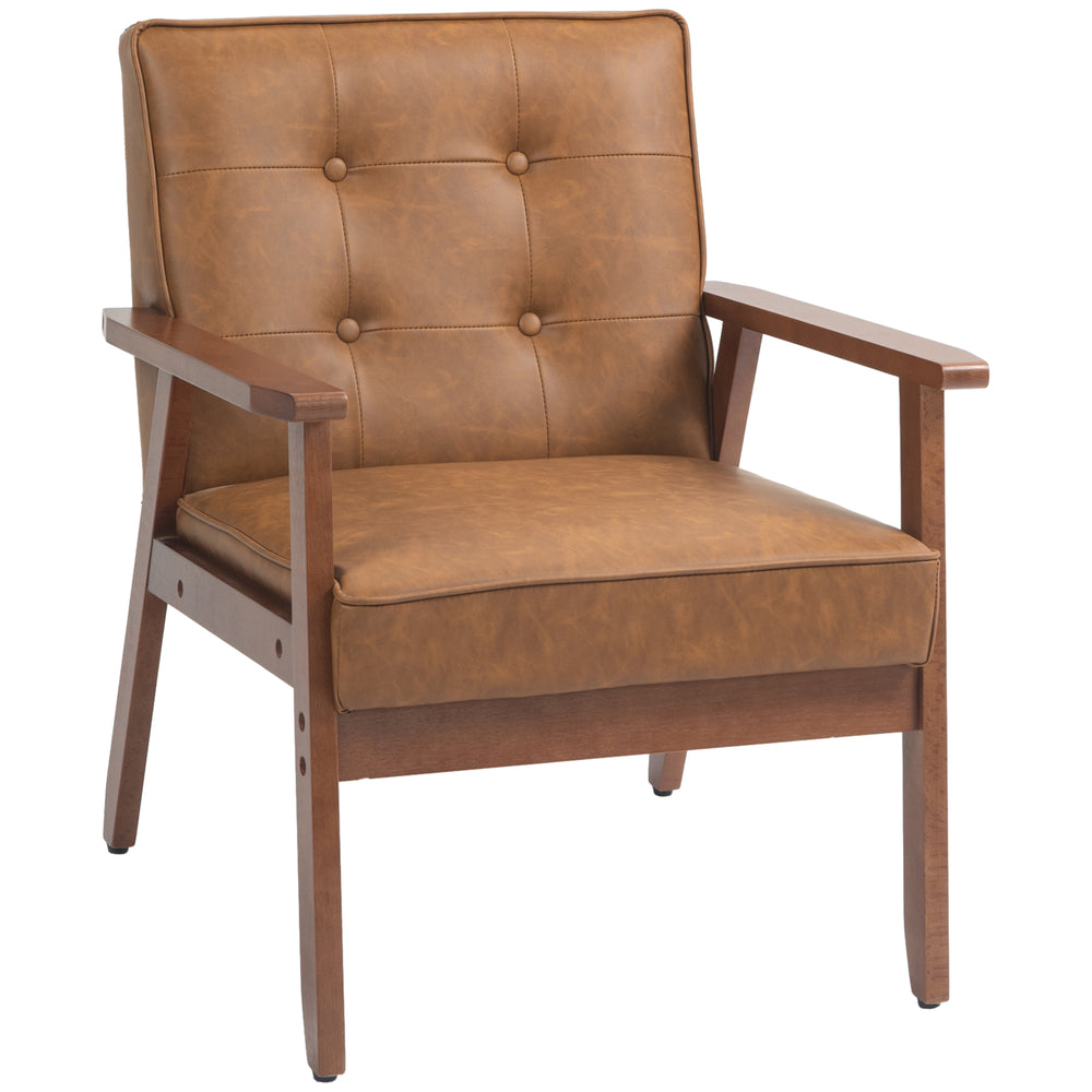 Tuscan Mediterranean Light Brown Contemporary Accent Chair - Mediterranean Italian Contemporary Home Decor Furniture