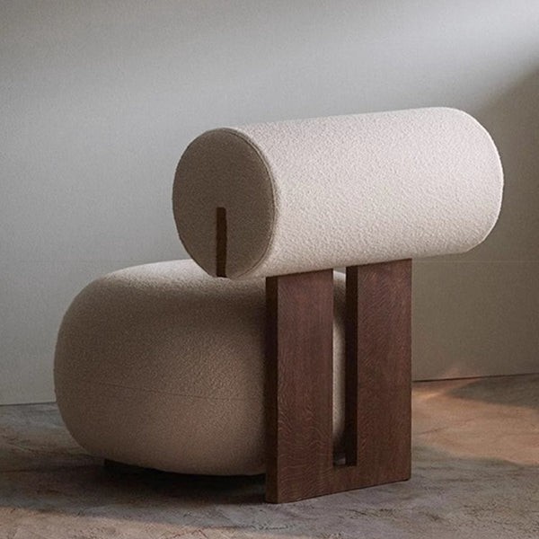 Le Aurelia | Modern Mediterranean Luxury Solid Wood Accent Chair - Mediterranean Italian Contemporary Home Decor Furniture