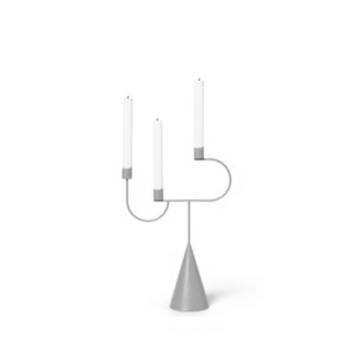 Meraki | Minimalist Modern Mediterranean Contemporary Candlestick Holder - Mediterranean Italian Contemporary Home Decor Furniture
