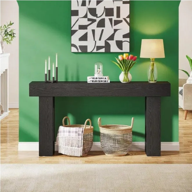 Sevilla Modern Mediterranean Foyer Console Table - Mediterranean Italian Contemporary Home Decor Furniture