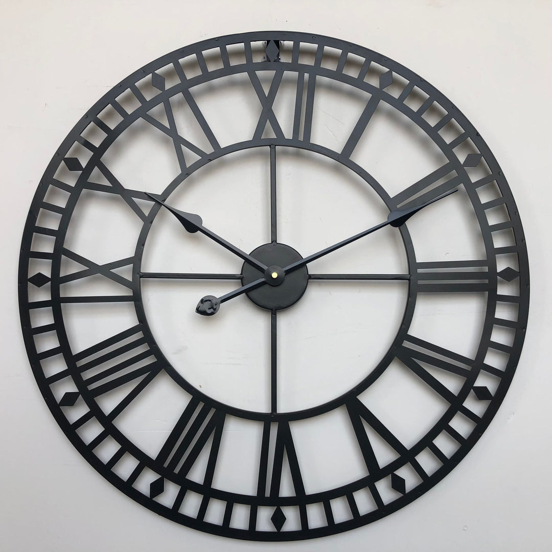 Buy farmhouse furniture Verona | Modern Luxury Iron Mediterranean Wall Clock - Modern Cottage Farmhouse Furniture