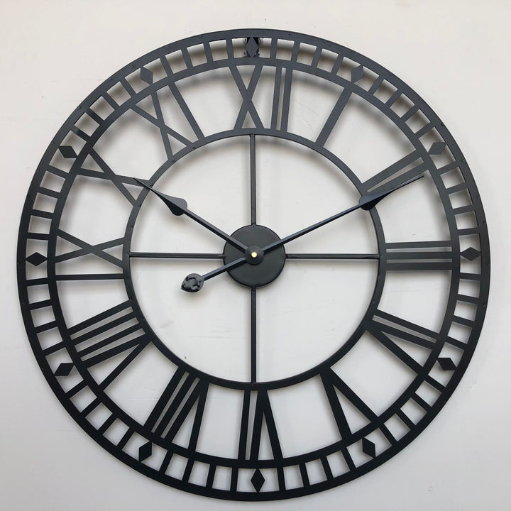 Buy farmhouse furniture Verona | Modern Luxury Iron Mediterranean Wall Clock - Modern Cottage Farmhouse Furniture