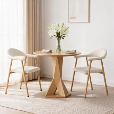 Buy farmhouse furniture Modern Farmhouse Accent Chair Set of 2 | Upholstered Dining &amp; Living Room Chairs | Beige, Orange, or Dark Grey - Modern Cottage Farmhouse Furniture