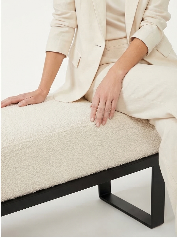 Buy farmhouse furniture Palazzo | Modern Luxury Mediterranean Accent Bench - Modern Cottage Farmhouse Furniture