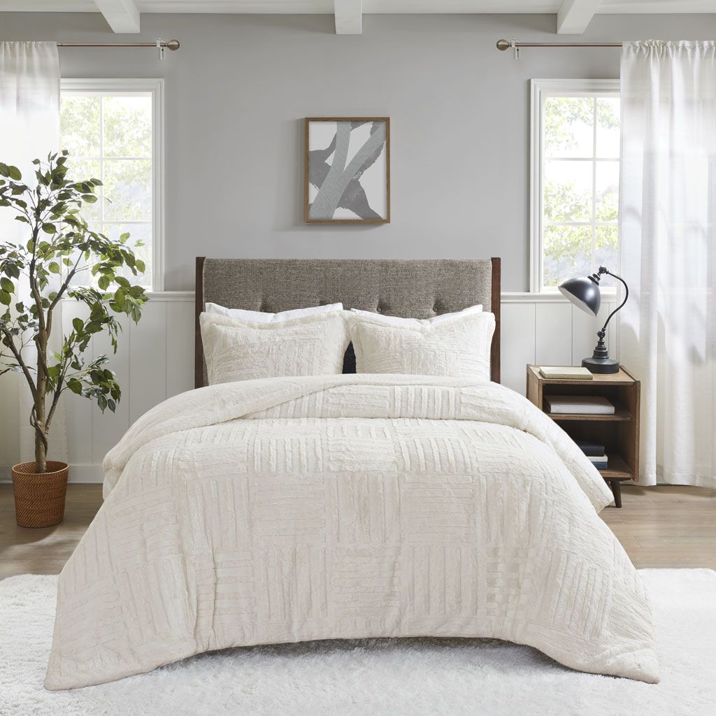 Buy farmhouse furniture Artisan Blooms Modern Farmhouse Duvet Comforter Mini Set - Twin - Modern Cottage Farmhouse Furniture