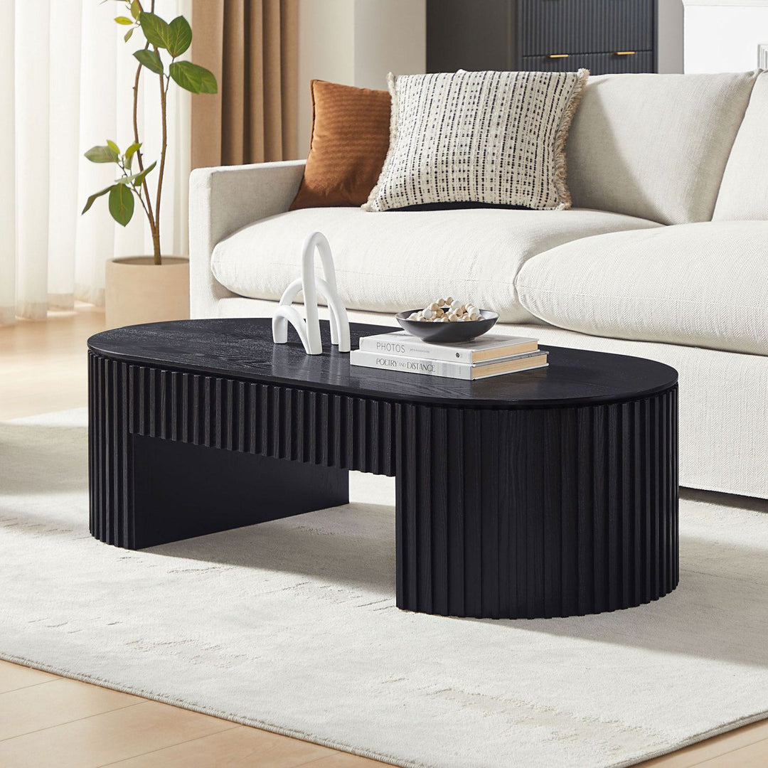 Buy farmhouse furniture Black Modern Mid Century Modern Coffee Table Unique Coffee Table - Modern Cottage Farmhouse Furniture