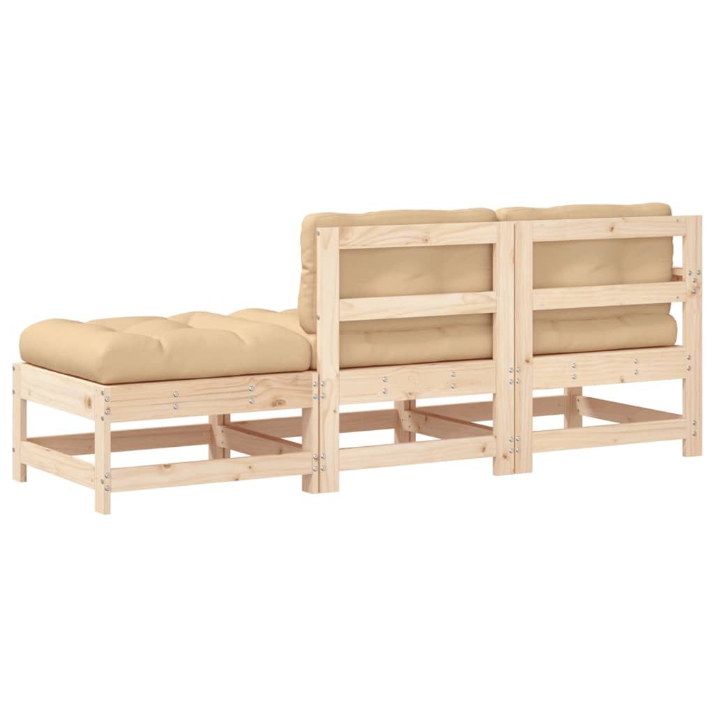 Buy farmhouse furniture Cherry Grove | Beige Modern Farmhouse Cottage Outdoor Patio Bench - Modern Cottage Farmhouse Furniture