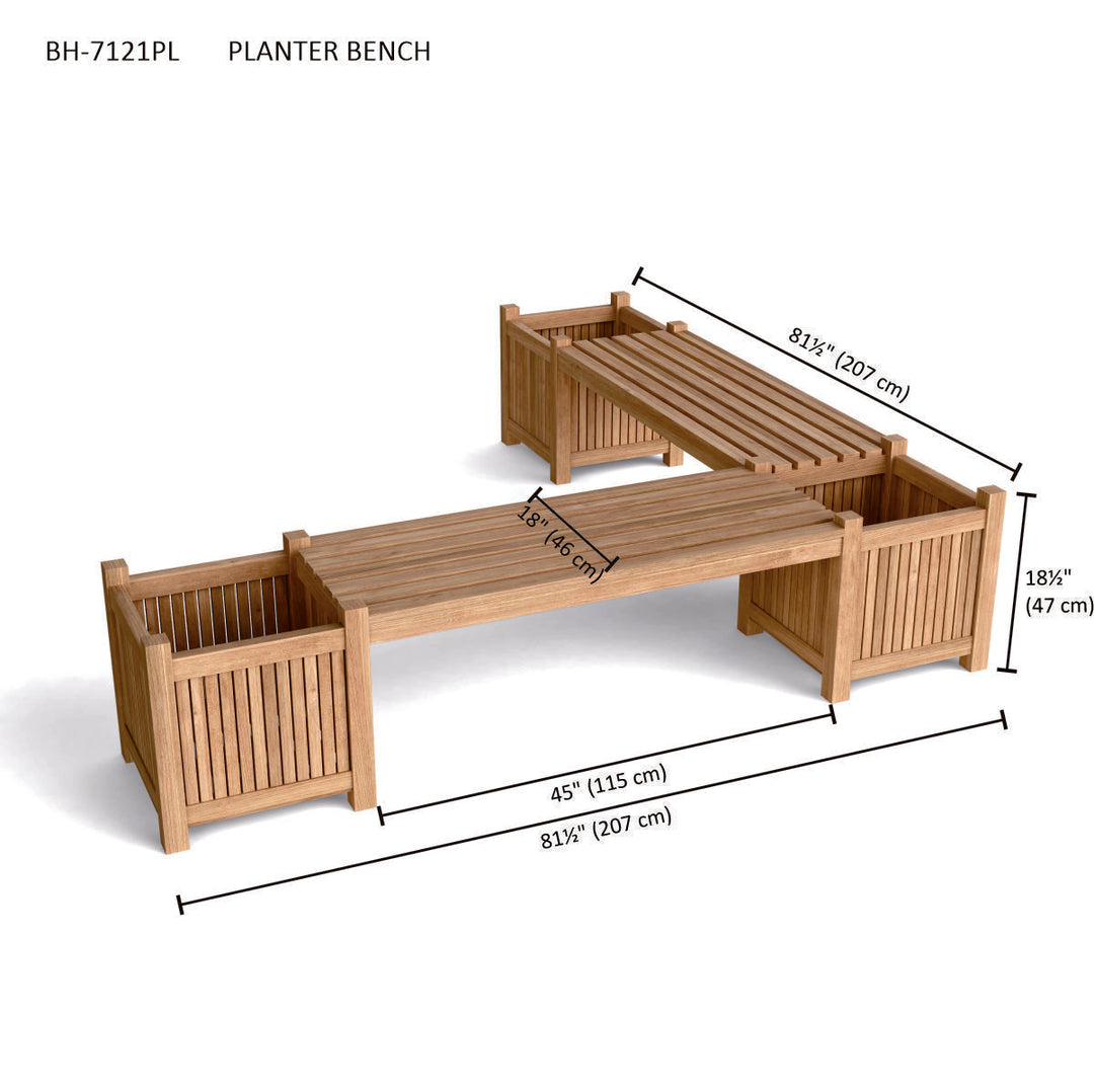 Buy farmhouse furniture Autumn Amber Acres | Round Real Wood Farmhouse Planter Bench - Modern Cottage Farmhouse Furniture
