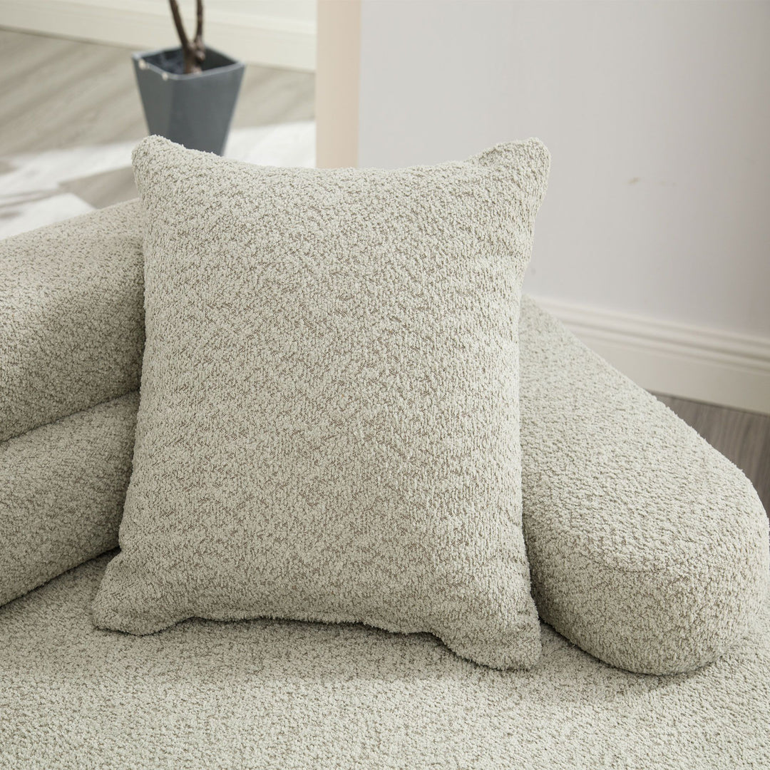 Buy farmhouse furniture Upholstered Curve Modern Minimalist Farmhouse Sofa Couch - Modern Cottage Farmhouse Furniture