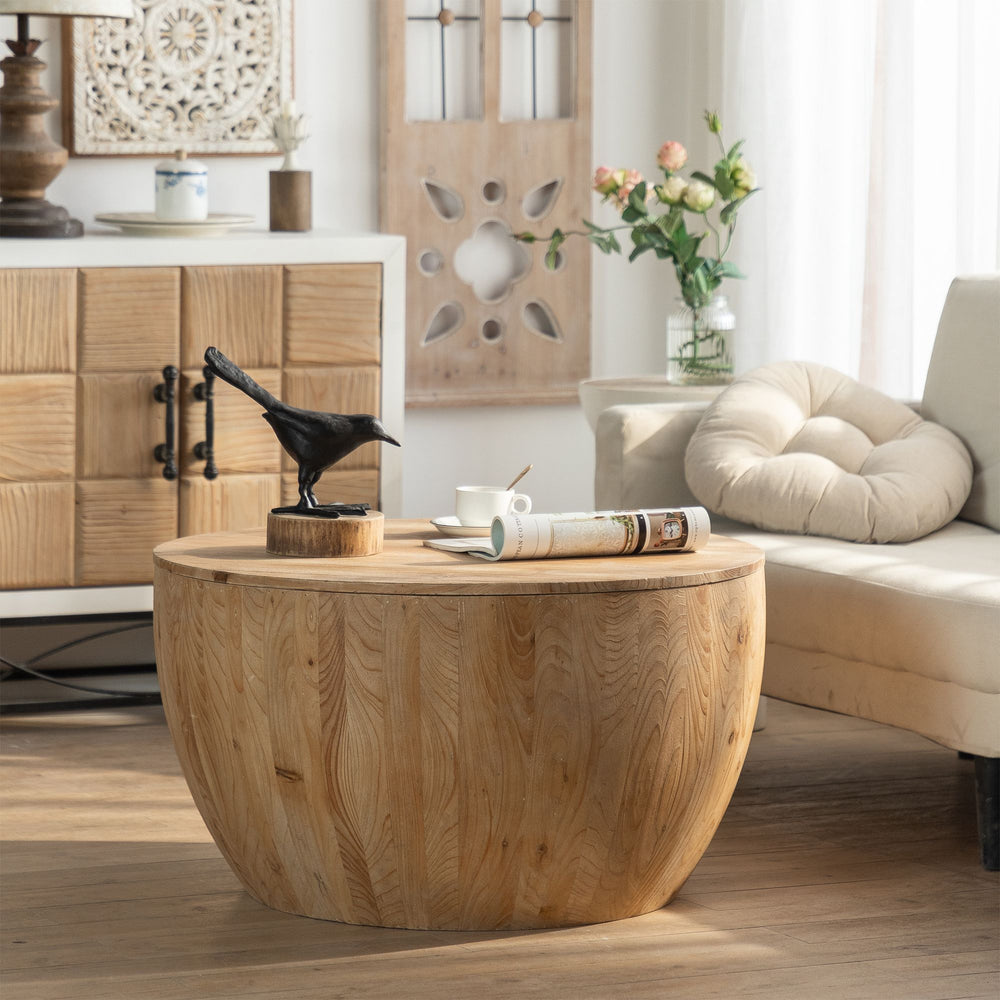 Buy farmhouse furniture White Cedar Acres | Modern Farmhouse Wooden Coffee Table - Modern Cottage Farmhouse Furniture
