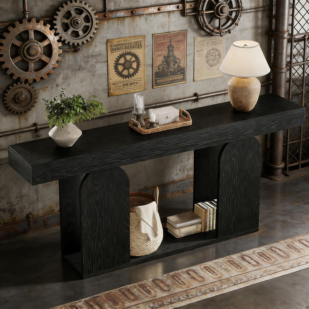 Buy farmhouse furniture Farmhouse Barn Hallway Foyer Console Table - Modern Cottage Farmhouse Furniture