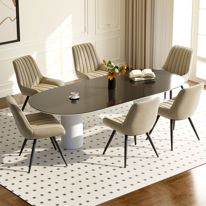 Buy farmhouse furniture Modern Farmhouse Beige Dining Set - Modern Cottage Farmhouse Furniture