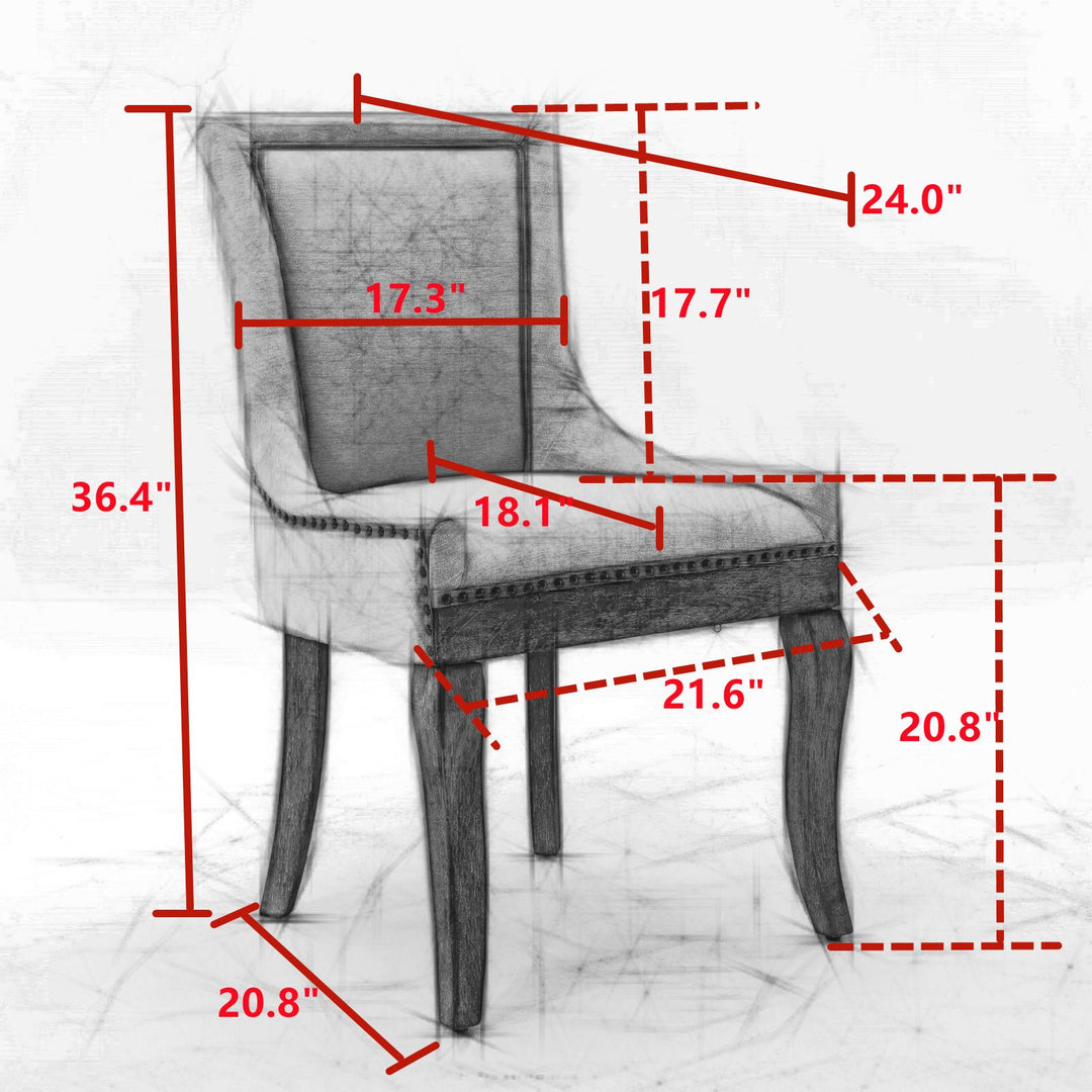 Buy farmhouse furniture Modern Contemporary Farmhouse cottage Dining Accent Chair - Modern Cottage Farmhouse Furniture