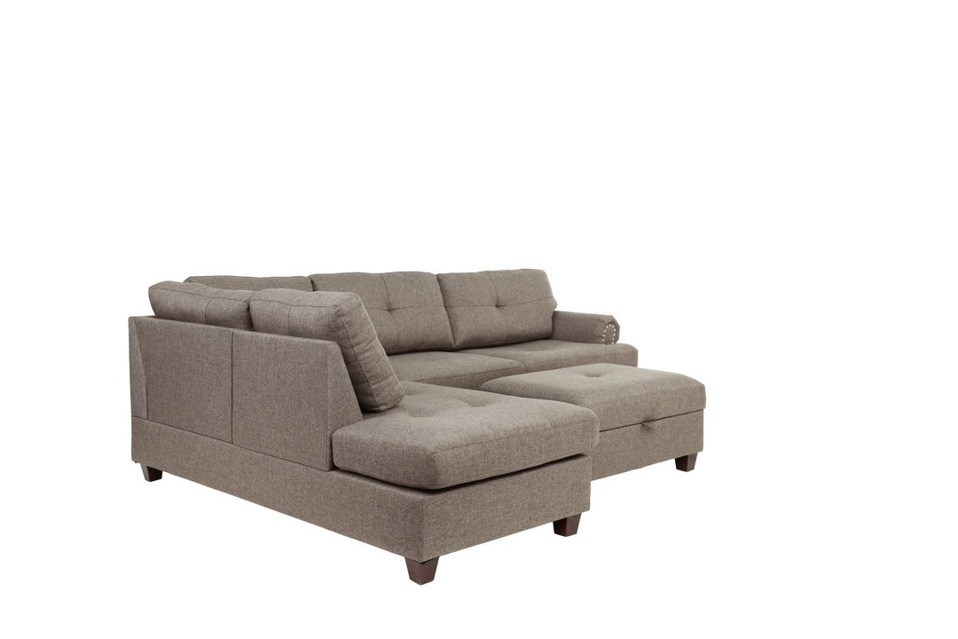 Buy farmhouse furniture Contemporary Farmhouse 3-pcs Sofa Sectional Couch - Modern Cottage Farmhouse Furniture