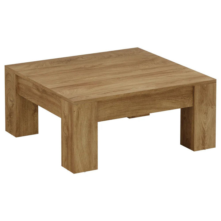 Buy farmhouse furniture Small Square Cottage Farmhouse Coffee Table - Modern Cottage Farmhouse Furniture