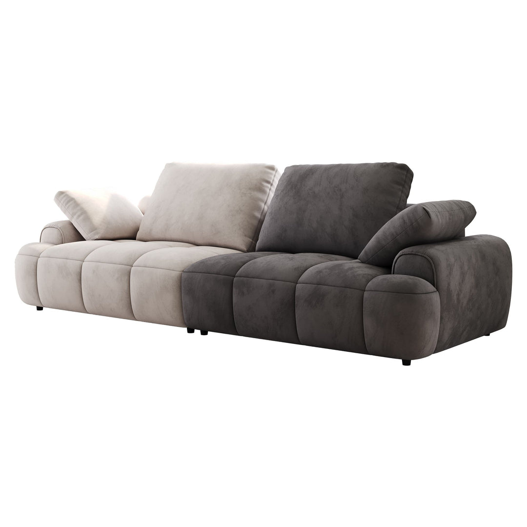 Buy farmhouse furniture Modern Farmhouse Two-Seat Sofa | Large 86.6" Living Room Couch - Modern Cottage Farmhouse Furniture