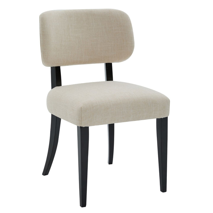 Buy farmhouse furniture Wooden Dining Chairs Set of 2, Modern Fabric Upholstered Dining Room Chair Kitchen Chairs, Farmhouse Dinner Chair for Kitchen Dining Room - Modern Cottage Farmhouse Furniture