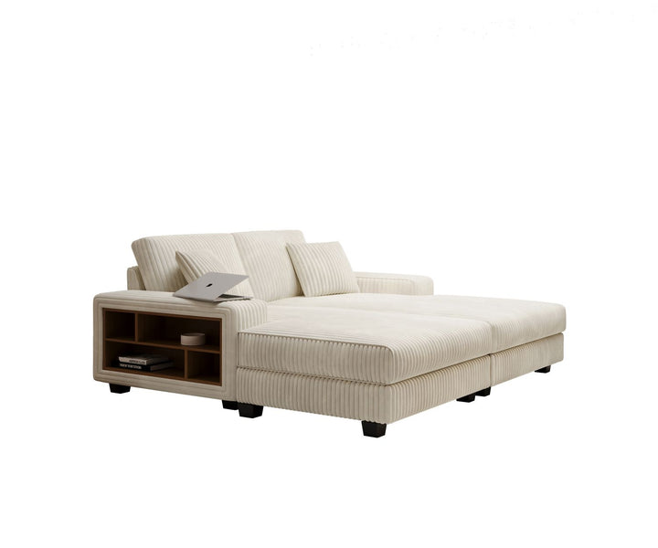 Buy farmhouse furniture The Homestead • Modern Beige Farmhouse Sleeper Convertible sofa - Modern Cottage Farmhouse Furniture