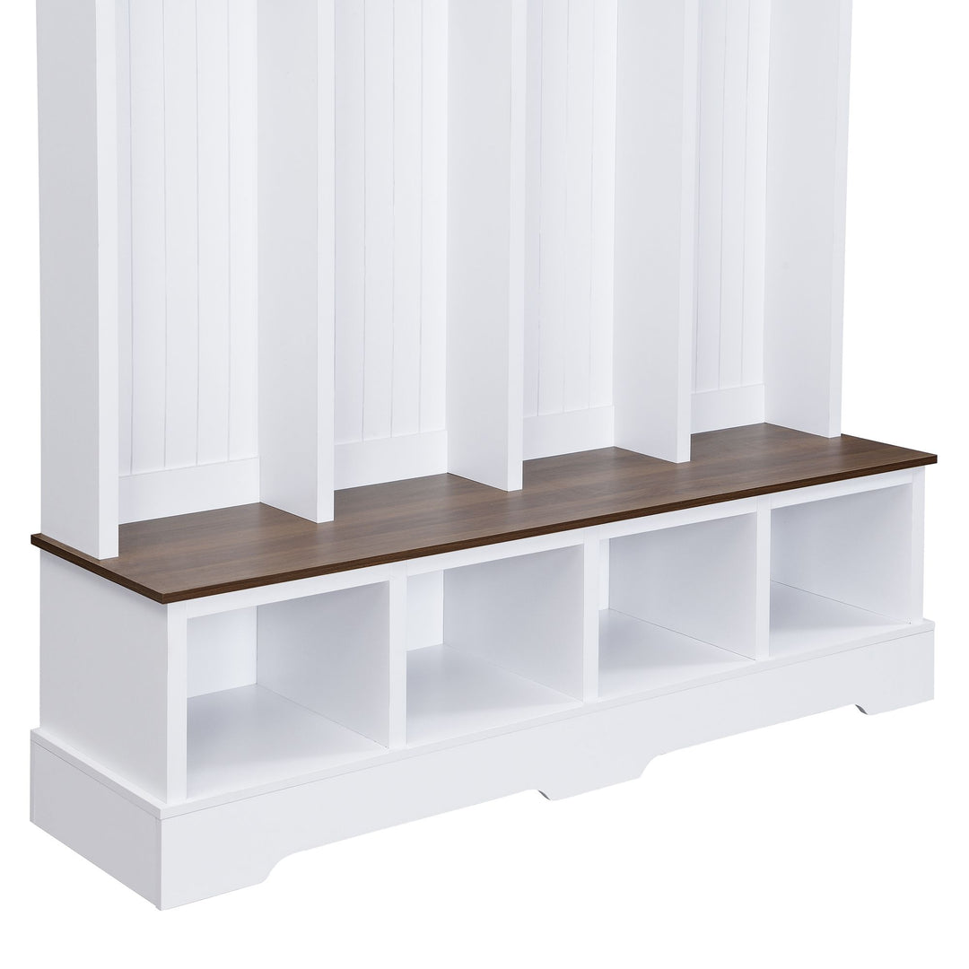 Buy farmhouse furniture Farmhouse Elegant Rustic Mudroom Entrance Entryway Bench - Modern Cottage Farmhouse Furniture