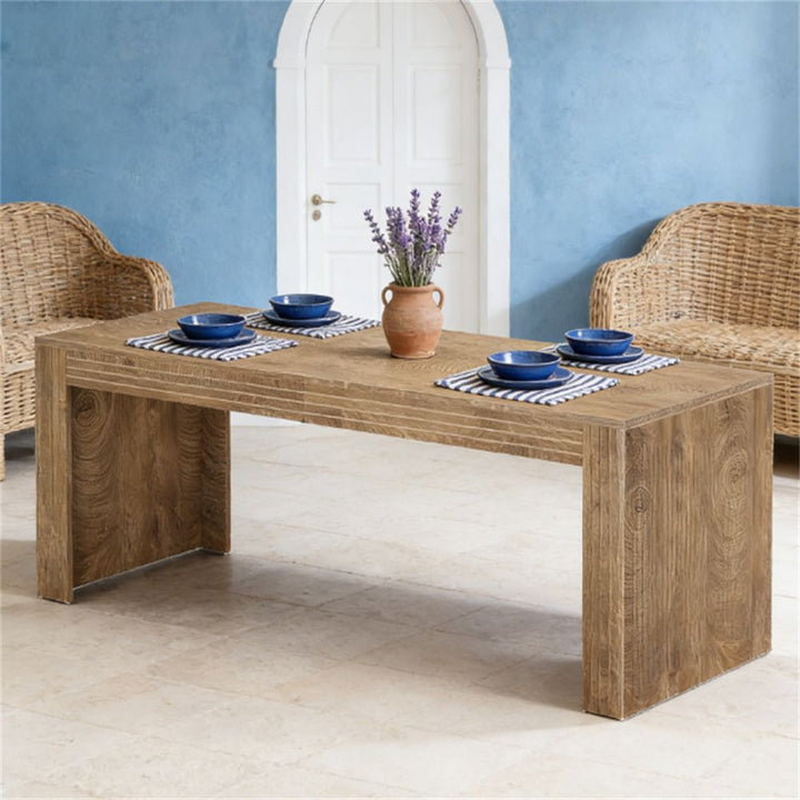 Buy farmhouse furniture Best Farmhouse Dining Table | Large Rustic Wooden Kitchen Dining Table - Modern Cottage Farmhouse Furniture