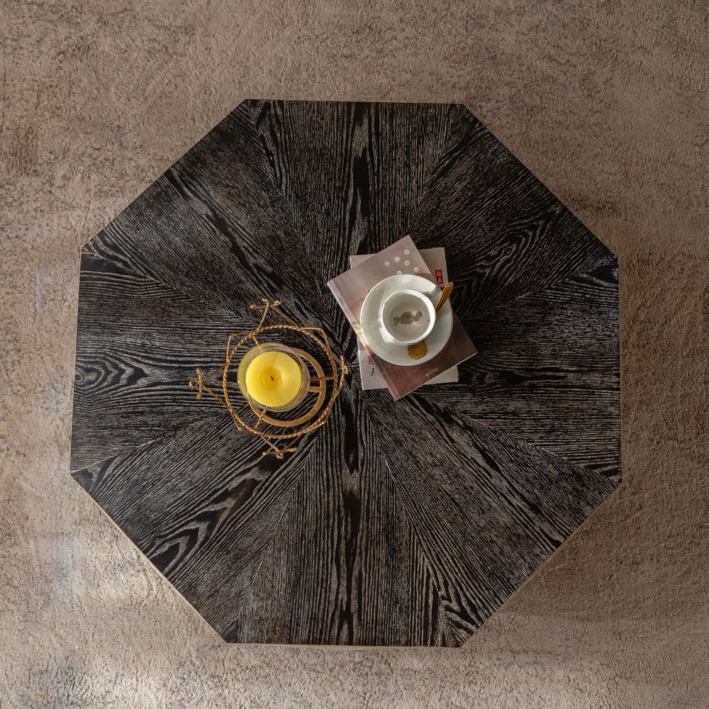 Buy farmhouse furniture Sage Creek Acres | Large Modern Farmhouse Octagon Coffee Table - Modern Cottage Farmhouse Furniture