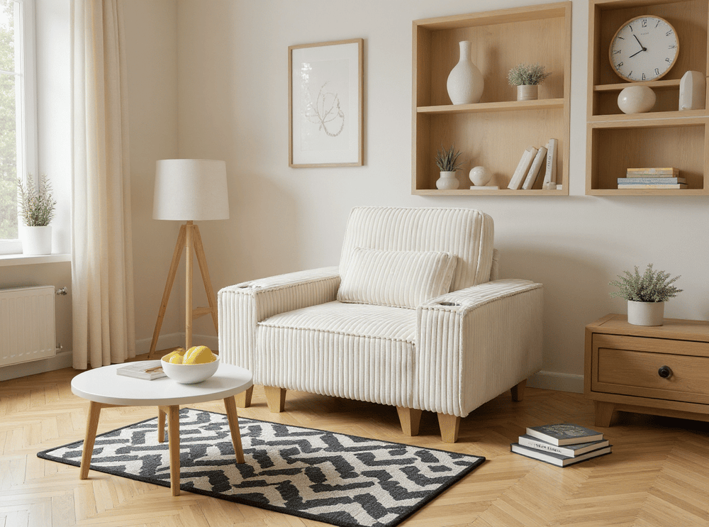 Buy farmhouse furniture Beige Modern Contemporary Cottage Accent Chair - Modern Cottage Farmhouse Furniture