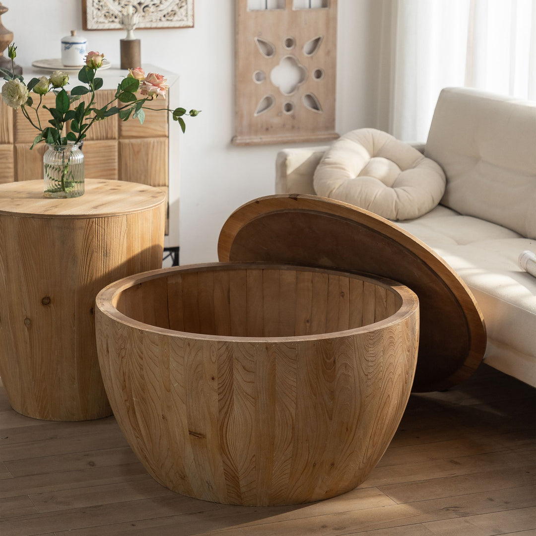 Buy farmhouse furniture White Cedar Acres | Modern Farmhouse Wooden Coffee Table - Modern Cottage Farmhouse Furniture