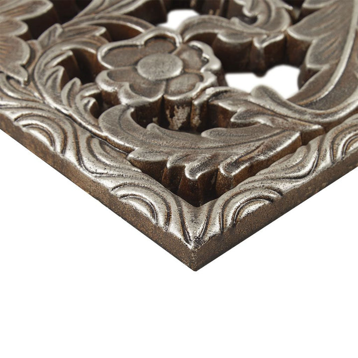 Buy farmhouse furniture Distressed Carved Wood 2-piece Wall Decor Set - Modern Cottage Farmhouse Furniture