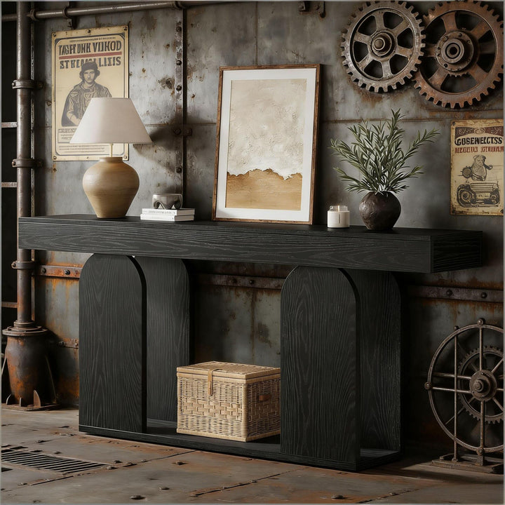 Buy farmhouse furniture Farmhouse Barn Hallway Foyer Console Table - Modern Cottage Farmhouse Furniture