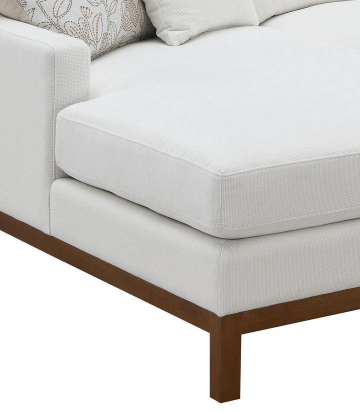 Buy farmhouse furniture Evie - Ivory Large Modern Farmhouse Sofa Couch - Modern Cottage Farmhouse Furniture