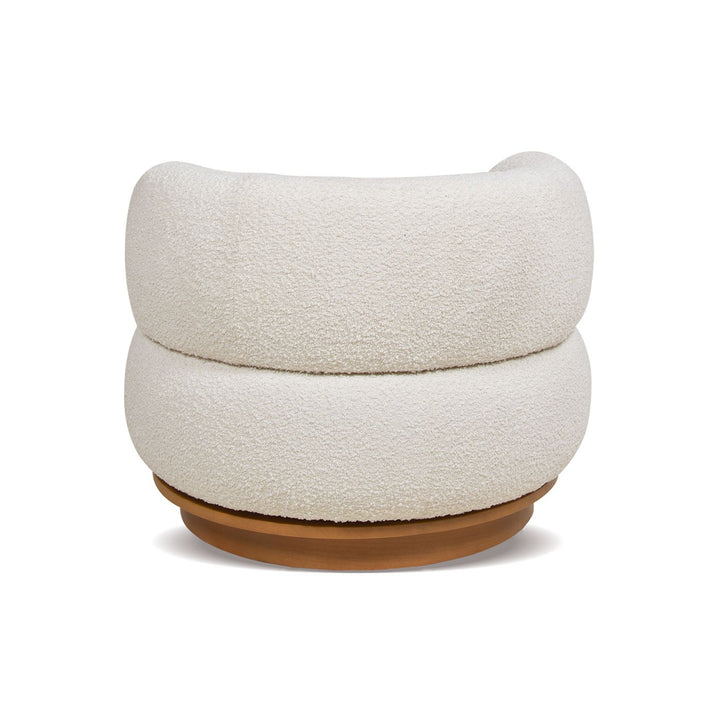 Buy farmhouse furniture Ivory Haven | White Modern Boucle Contemporary Accent Chair - Modern Cottage Farmhouse Furniture