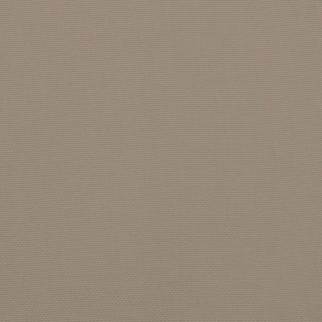 Buy farmhouse furniture Sun Lounger Cushion Taupe Oxford fabric - Modern Cottage Farmhouse Furniture