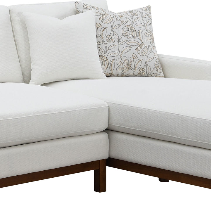 Buy farmhouse furniture Evie - Ivory Large Modern Farmhouse Sofa Couch - Modern Cottage Farmhouse Furniture