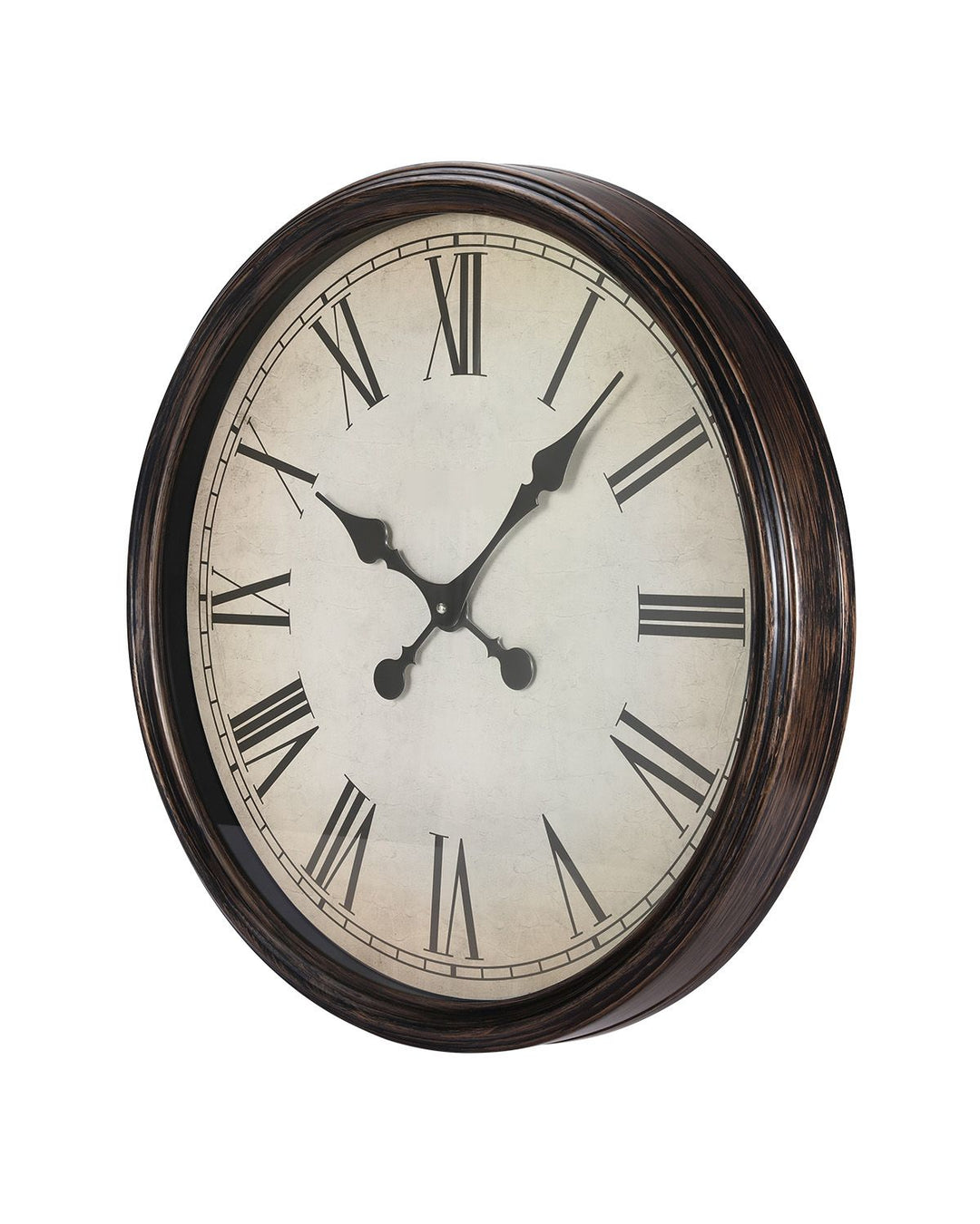 Buy farmhouse furniture 20 in Wall Clock Roman Numerals, Battery Operated Non Ticking Silent - Modern Cottage Farmhouse Furniture
