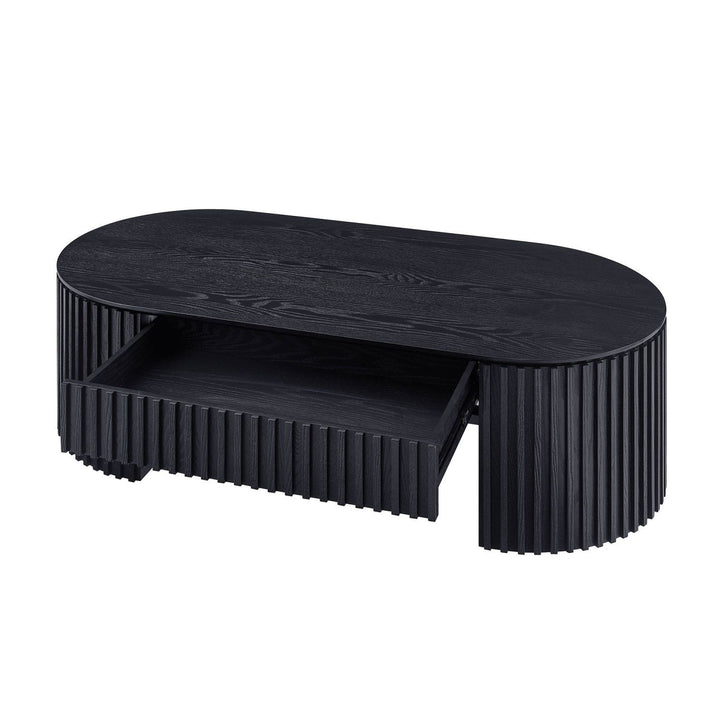 Buy farmhouse furniture Black Modern Mid Century Modern Coffee Table Unique Coffee Table - Modern Cottage Farmhouse Furniture