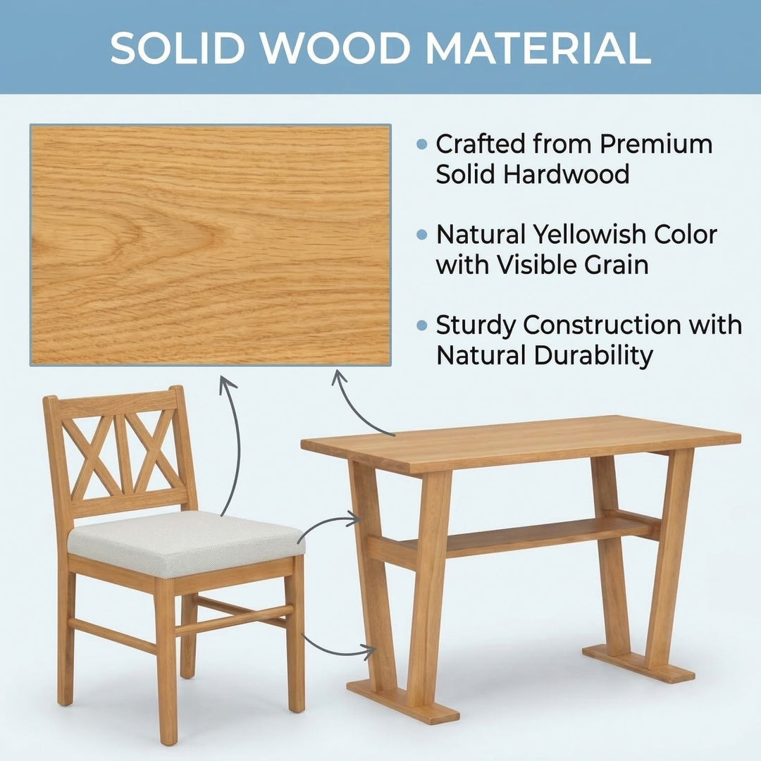 Buy farmhouse furniture Small Farmhouse Solid Wood Kitchen Nook Dining Room Breakfast Nook Table Set for 6, Space Saving High Top Corner Dining Table with Bench and Chairs (6 Piece) - Modern Cottage Farmhouse Furniture