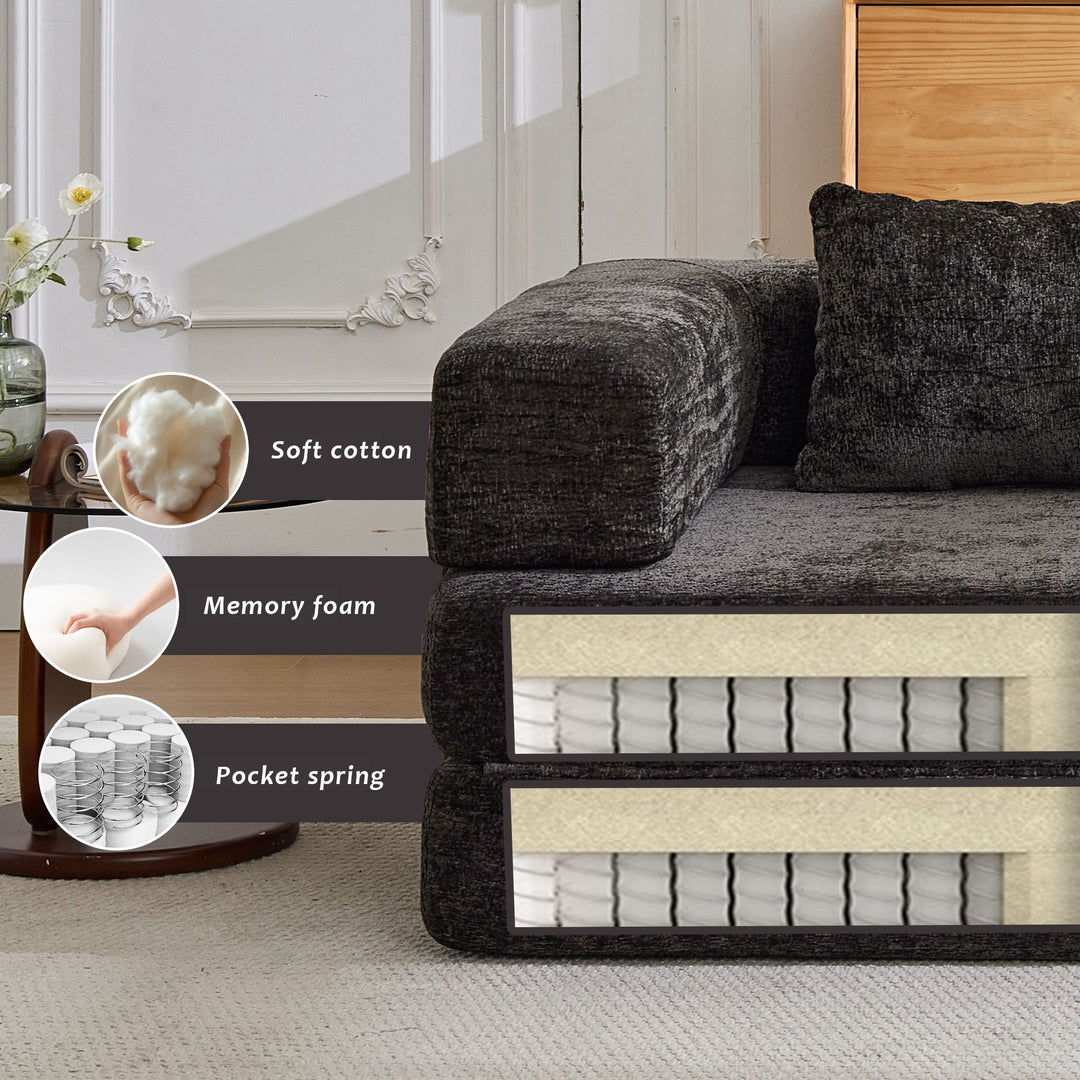 Buy farmhouse furniture Best Farmhouse Modular Sofa | Modern Cottage Farmhouse Couch for Living Room - Modern Cottage Farmhouse Furniture