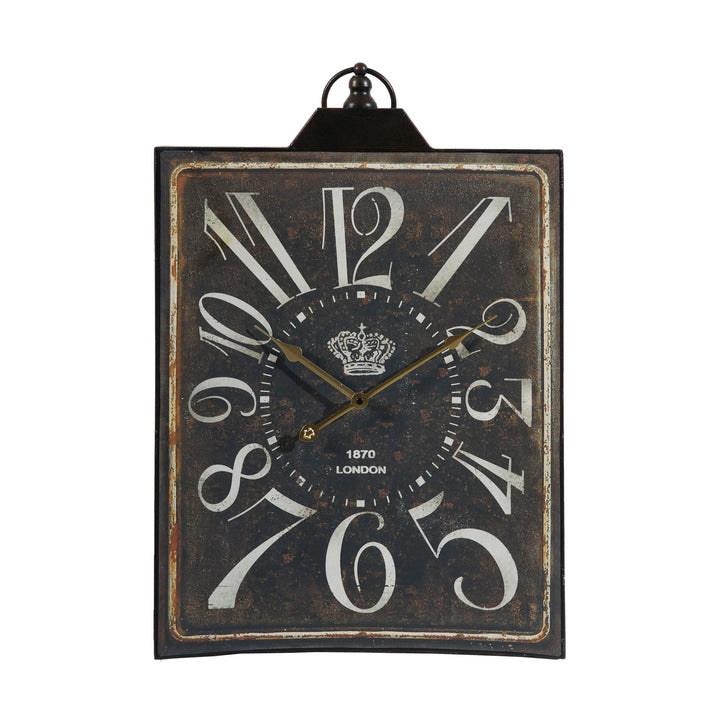 Buy farmhouse furniture Large Vintage French Farmhouse Rectangular Wall Clock - Modern Cottage Farmhouse Furniture
