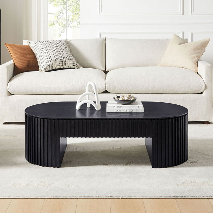 Buy farmhouse furniture Black Modern Mid Century Modern Coffee Table Unique Coffee Table - Modern Cottage Farmhouse Furniture