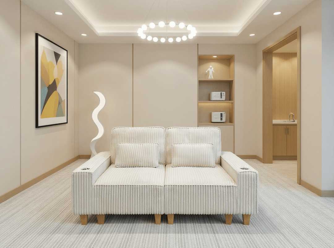 Buy farmhouse furniture Beige Modern Contemporary Cottage Accent Chair - Modern Cottage Farmhouse Furniture