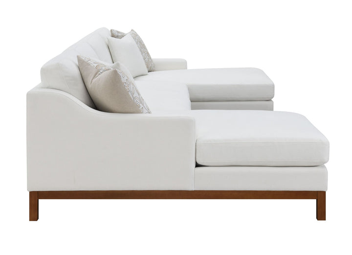 Buy farmhouse furniture Evie - Ivory Large Modern Farmhouse Sofa Couch - Modern Cottage Farmhouse Furniture