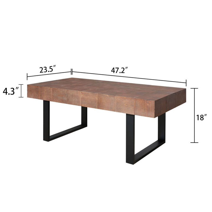 Buy farmhouse furniture Best Handcrafted Rustic Farmhouse Wood Coffee Table | Cottage Farmhouse Living Room - Modern Cottage Farmhouse Furniture
