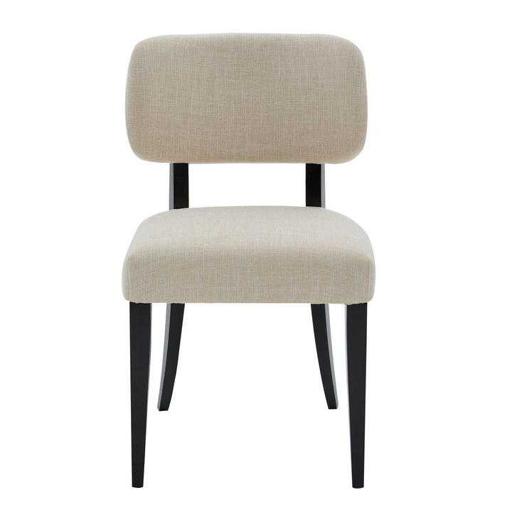 Buy farmhouse furniture Wooden Dining Chairs Set of 2, Modern Fabric Upholstered Dining Room Chair Kitchen Chairs, Farmhouse Dinner Chair for Kitchen Dining Room - Modern Cottage Farmhouse Furniture