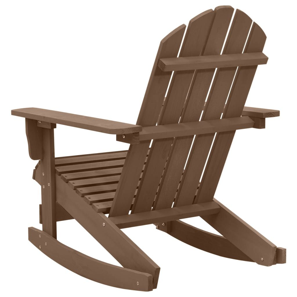 Buy farmhouse furniture Best Farmhouse Outdoor Rocking Chair | Natural Brown Hardwood Pine Garden Rocker - Modern Cottage Farmhouse Furniture