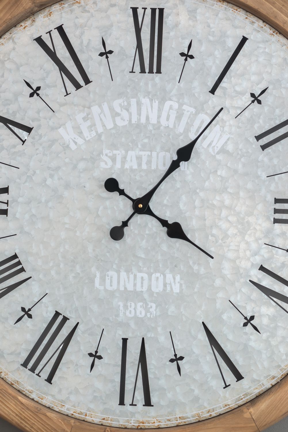 Buy farmhouse furniture 33 inch Farmhouse Grant Oversized Wall Clock with Fir Wood Frame - Modern Cottage Farmhouse Furniture