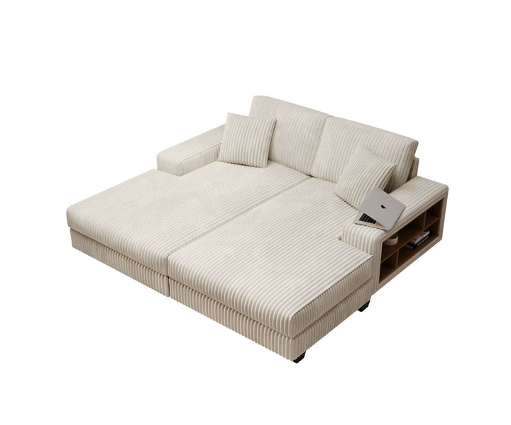 Buy farmhouse furniture The Homestead • Modern Beige Farmhouse Sleeper Convertible sofa - Modern Cottage Farmhouse Furniture