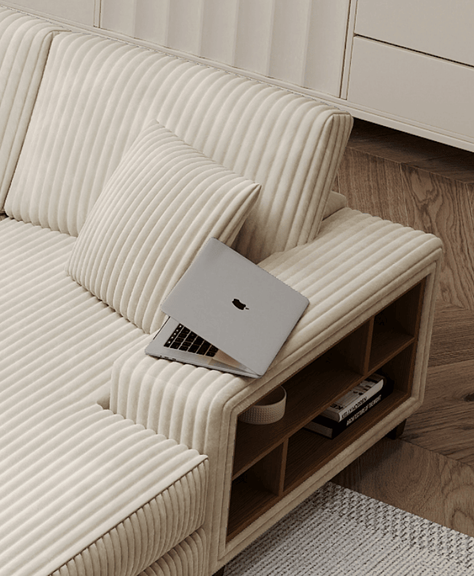 Buy farmhouse furniture The Homestead • Modern Beige Farmhouse Sleeper Convertible sofa - Modern Cottage Farmhouse Furniture