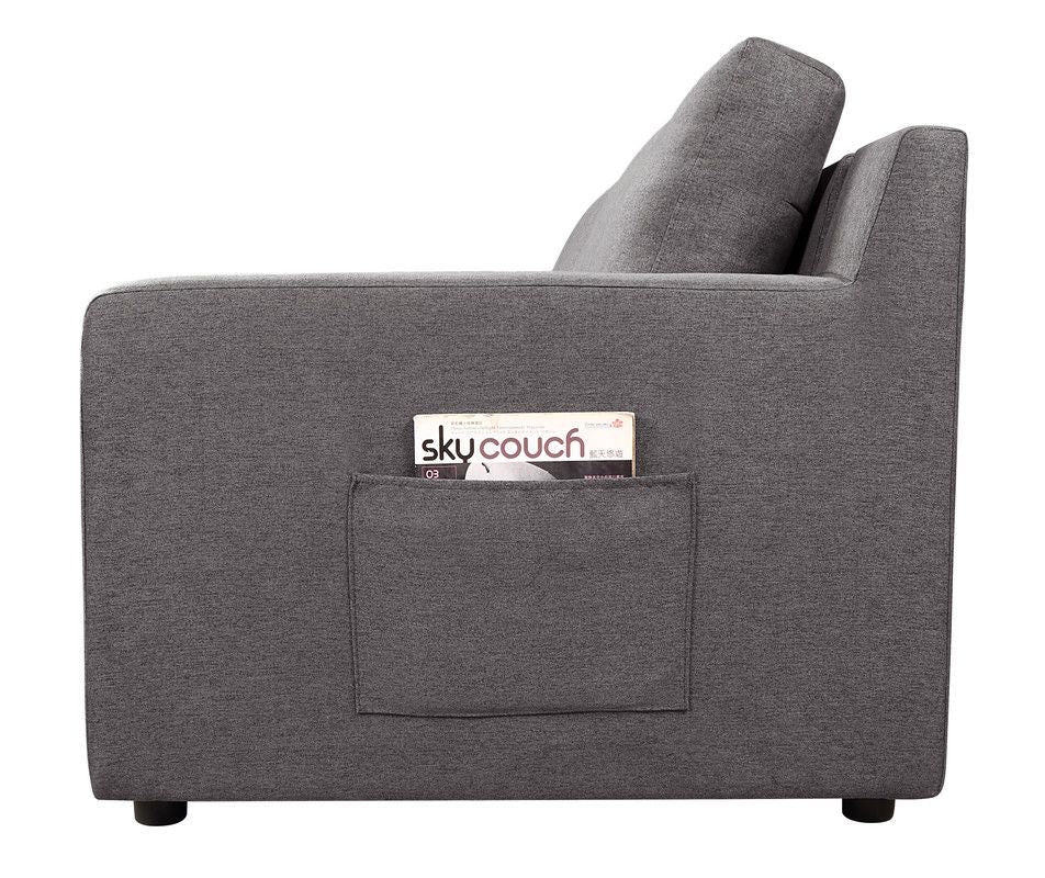 Buy farmhouse furniture Large Gray Linen 7-Seater U-Shape Farmhouse Sectional Sofa Couch - Modern Cottage Farmhouse Furniture