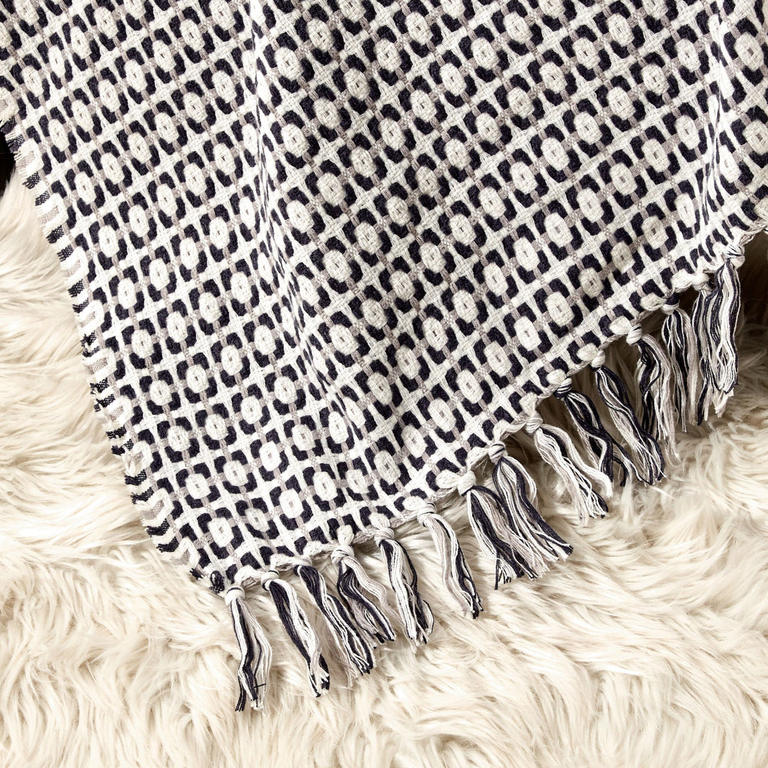 Buy farmhouse furniture Modern Farmhouse Brown Throw Blanket - Modern Cottage Farmhouse Furniture
